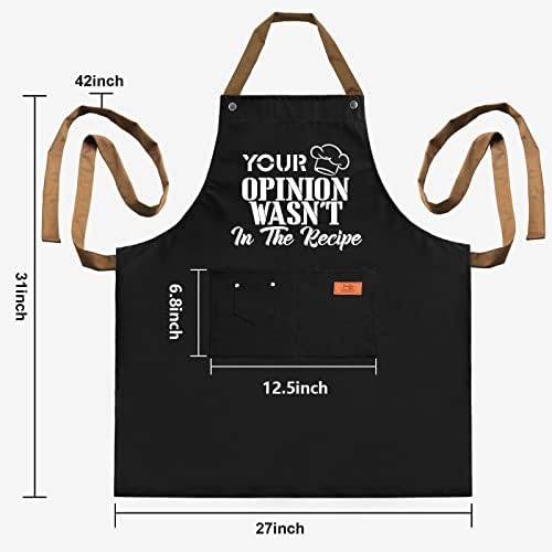 Funny Chef Apron Gifts For Men, Cool Dad Gift for Husband - Image 2