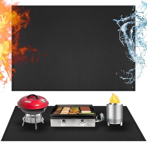 Heat Resistant Mats for Countertop fits Tabletop Grill by Amerbro