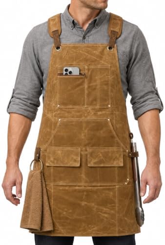 Professional Chef & BBQ Apron for Men by searforge
