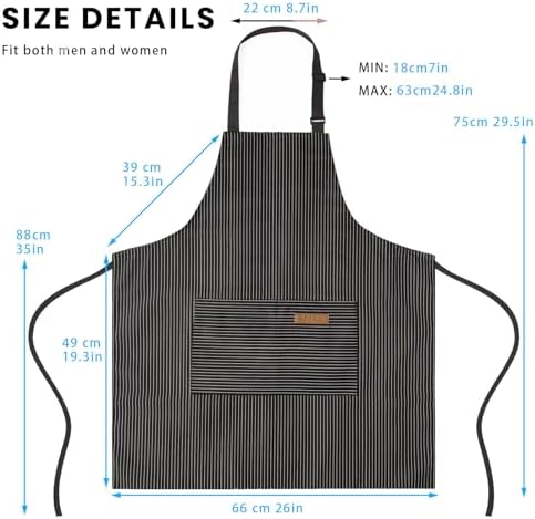 BeLuyi Adjustable Bib Apron - Image 3