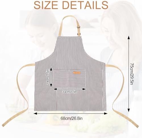 VALOME 2 Pack Kitchen Aprons - Image 2