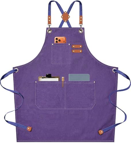 AFUN Chef Aprons for Men Women by BringYouaFun