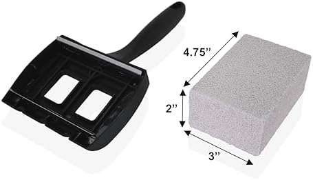 YAKCAM Pumice Stone Grill Cleaning Stone 4 Pack, Griddle Brick - Image 2