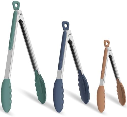 HOTEC Stainless Steel Kitchen Tongs by Hotec