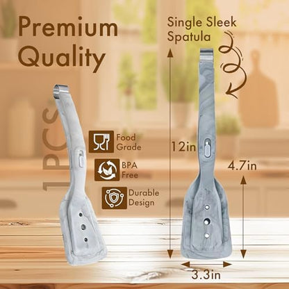 2-in-1 Silicone Spatula Tongs - Image 2