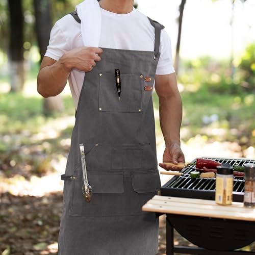 Tosewever Work Aprons for Men - Image 6