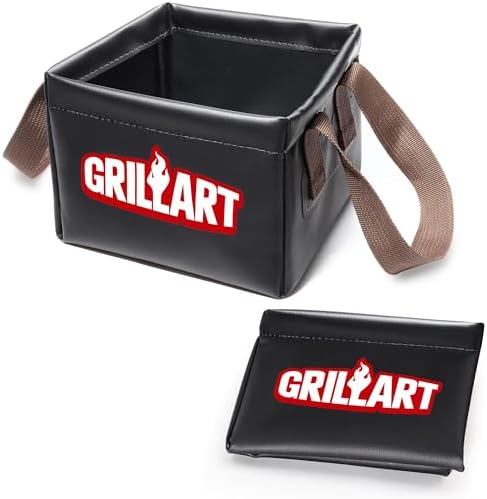 GRILLART Grill Brush Bristle Free, Water Soak Basin, Perfect Partner by GRILLART