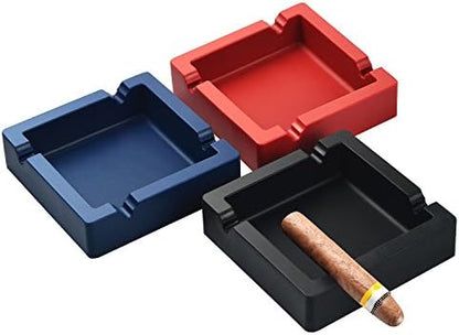 Large Ashtray for Cigarettes Cigars Big Outdoor Ashtrays Built-in 4 Dual-use - Image 6