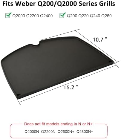 Stanbroil Reversible Griddle Plate - Image 2