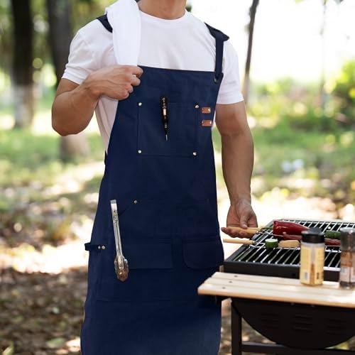 Tosewever Work Aprons for Men - Image 6