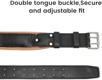 Leather Tool Belt 2" Wide, Leather Tool Pouch Belt - Image 5