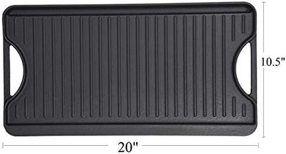 GasSaf Cast Iron Reversible Griddle - Image 6
