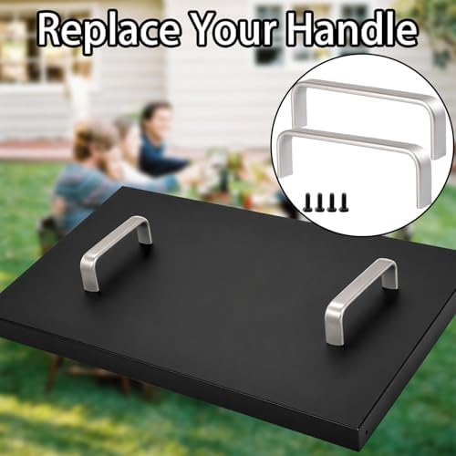 Hard Cover Handles for Blackstone Griddle: 2 Pack 6.5 Inch Aluminum Handle - Image 5