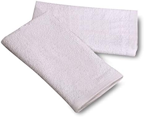 GOLD TEXTILES 36 PC New Cotton Blend White Restaurant Bar Mops Kitchen Towels - Image 2