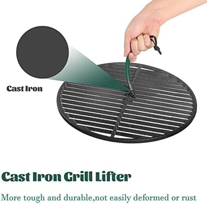 Cast Iron Grill Grate Lifter Compatible - Image 2