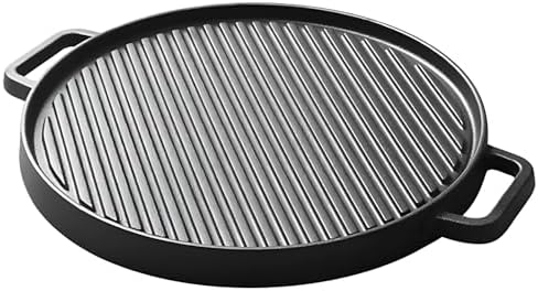 1 Pcs Cast Iron Griddle, 11.8 in Reversible Grill Griddle - Image 2