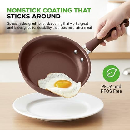 NutriChef Kitchenware Pots & Pans Set – High-qualified Basic Kitchen Cookware - Image 3