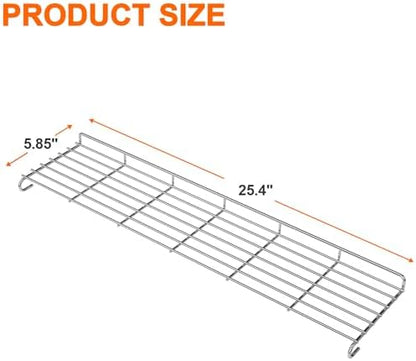DELSbbq 66044 Stainless Grill Warming Rack - Image 2