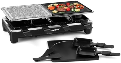Raclette Grill, Techwood Electric Indoor Grill by Techwood