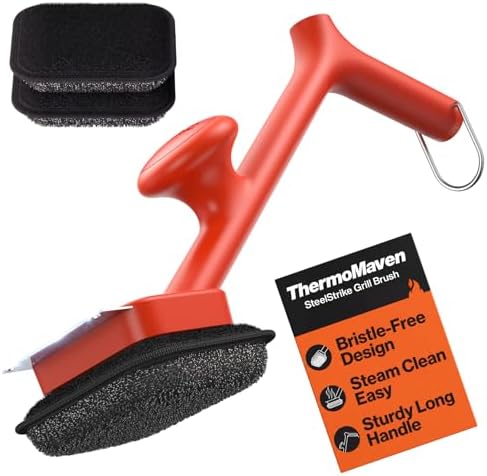 ThermoMaven Bristle-Free BBQ Grill Brush by ThermoMaven