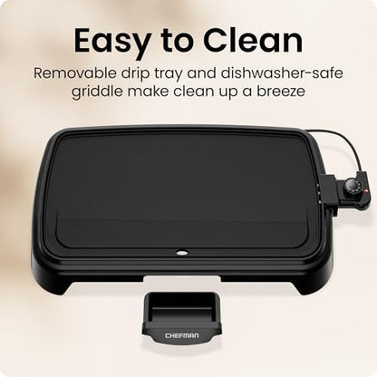 Chefman XL Electric Griddle - Image 5