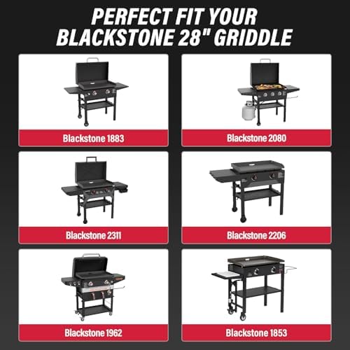 Utheer 28 Inch Warming Rack for Blackstone Griddle Accessories - Image 2