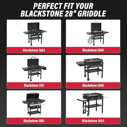 Utheer 28 Inch Warming Rack for Blackstone Griddle Accessories - Image 2