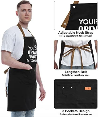 Funny Chef Apron Gifts For Men, Cool Dad Gift for Husband - Image 3