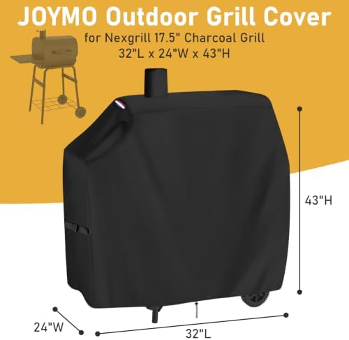 Grill Cover for Nexgrill 17.5" Charcoal Grill BBQ Grill Covers for Outdoor - Image 2