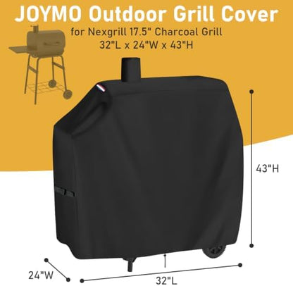 Grill Cover for Nexgrill 17.5" Charcoal Grill BBQ Grill Covers for Outdoor - Image 2