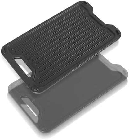 BAC609 Reversible Cast Iron Griddle by SafBbcue