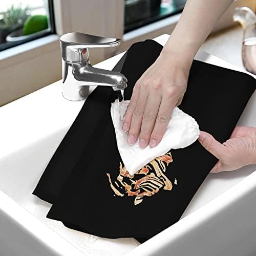 Waterproof Wipeable Table Runner, Thick Farmhouse Table Runner, Dresser Runner, Rustic Table Runner for Kitchen Dining Room, Bedroom, Living Room, Indoor and Outdoor (60'', Black)