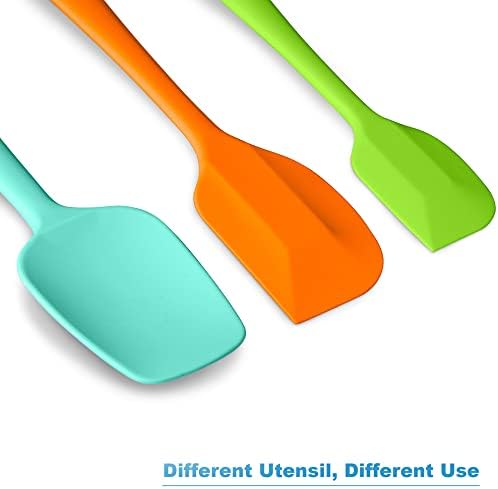 3-Piece Silicone Spatula Set, 600°F Heat Resistant - Image 6