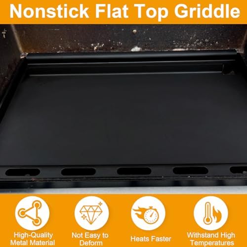 Full Size Griddle for Weber Genesis II 400 Series Nonstick Flat Top Grill Plate - Image 4