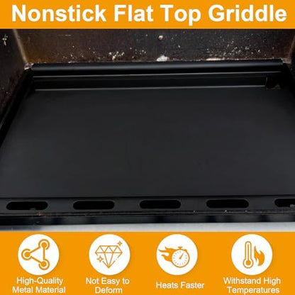 Full Size Griddle for Weber Genesis II 400 Series Nonstick Flat Top Grill Plate - Image 4