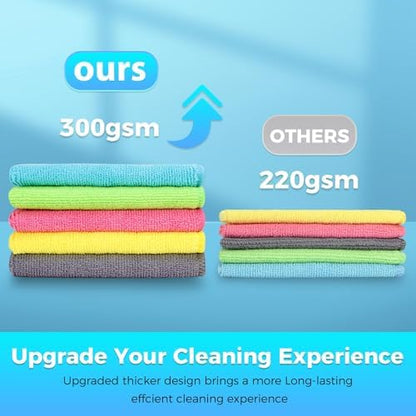 15Pcs Microfiber Cleaning Cloths, Cleaning Rag - Image 2