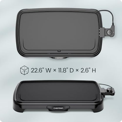Chefman XL Electric Griddle - Image 6