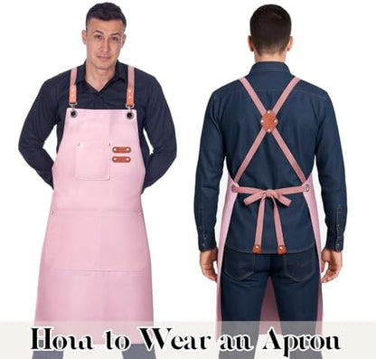 Chef Cotton Canvas Apron for Men Women - Image 4