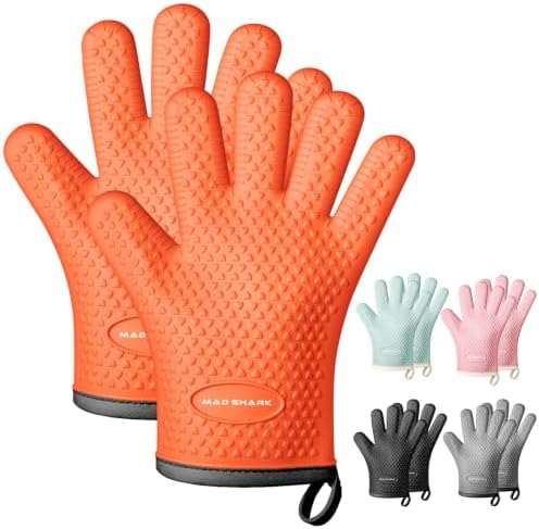 MAD SHARK Silicone Oven Mitts by MADSHARK