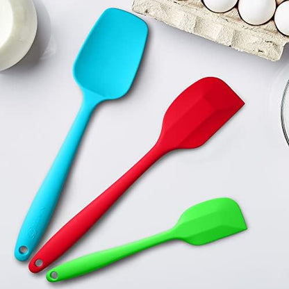 3-Piece Silicone Spatula Set, 600°F Heat Resistant - Image 4