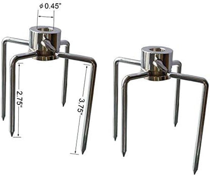 Rotisserie Meat Forks BBQ Grill Rotisserie Spit Meat Forks Replacement - Image 2