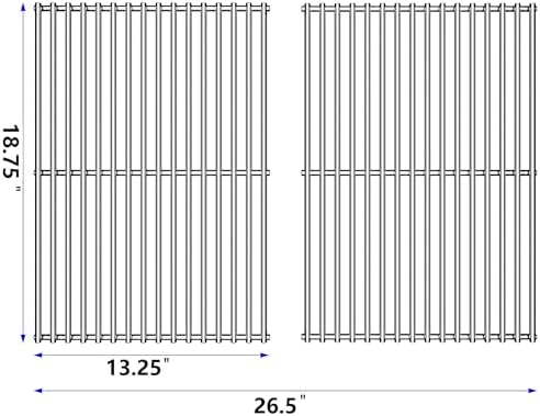 15/17/19 Inch Grill Cooking Grates Replacement - Image 2