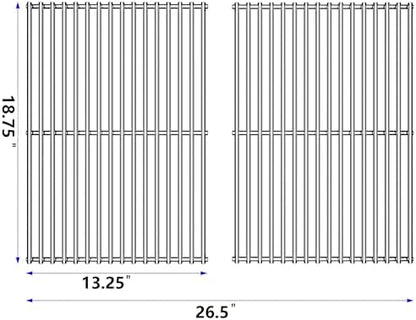 15/17/19 Inch Grill Cooking Grates Replacement - Image 2