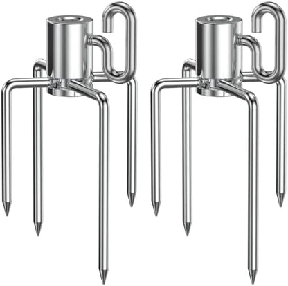 onlyfire 6008 Stainless Steel Rotisserie Meat Forks by onlyfire