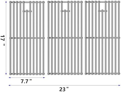 17/17.5 Inch Stainless Steel Cooking Grates - Image 2