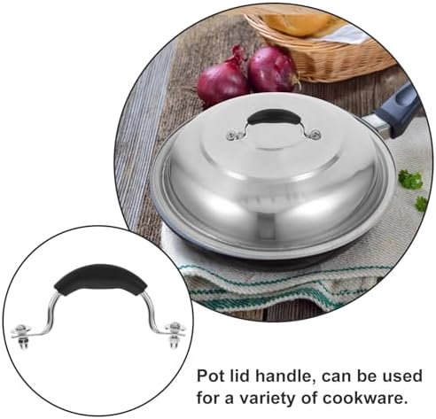 VOSAREA Universal Bakelite Pot Lid Handle, Heat Resistant, Easy Installation - Image 4