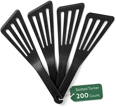 Restaurantware Silicone High Temperature Slotted Turner Spatula, 200 Ct by Restaurantware