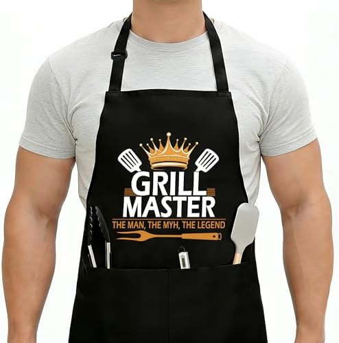 Funny Aprons For Men, Father's Fathers Day Kitchen Gifts For Dad Father Daddy by Unknown