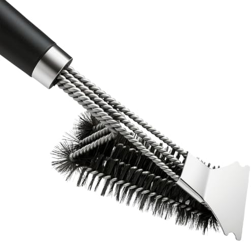 12 Inch Stainless Steel BBQ Grill Cleaning Brush by Unknown