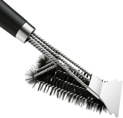 12 Inch Stainless Steel BBQ Grill Cleaning Brush by Unknown